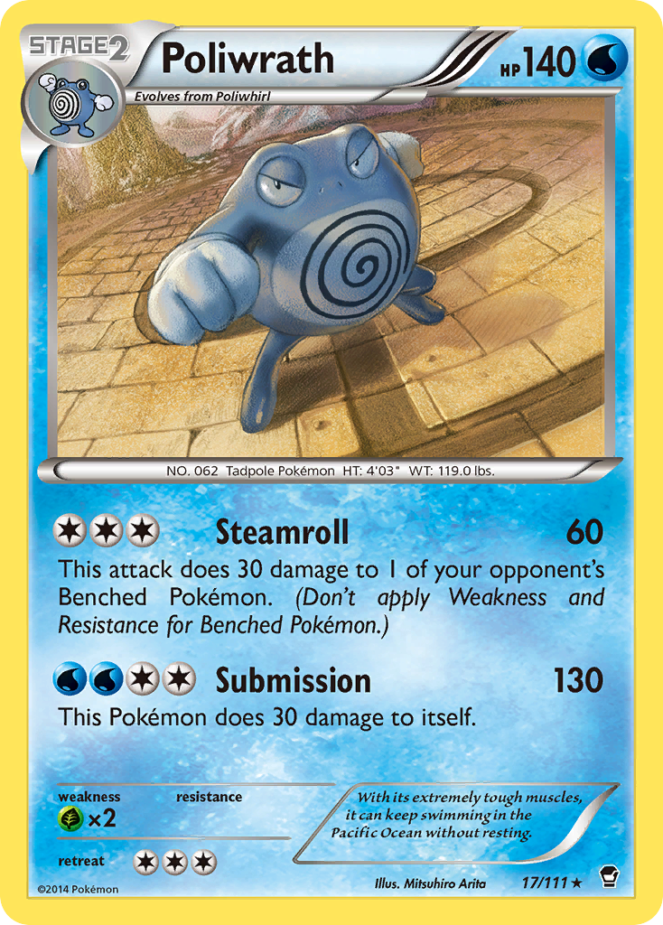 Poliwrath (17/111) [XY: Furious Fists] | Mindsight Gaming