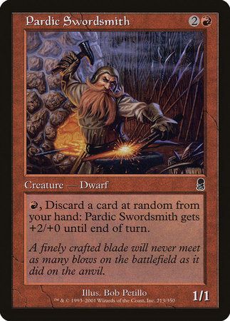 Pardic Swordsmith [Odyssey] | Mindsight Gaming