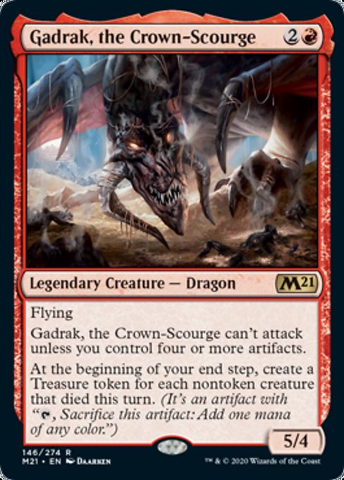 Gadrak, the Crown-Scourge [Core Set 2021] | Mindsight Gaming