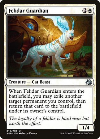 Felidar Guardian [Aether Revolt] | Mindsight Gaming