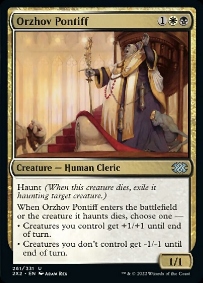 Orzhov Pontiff [Double Masters 2022] | Mindsight Gaming