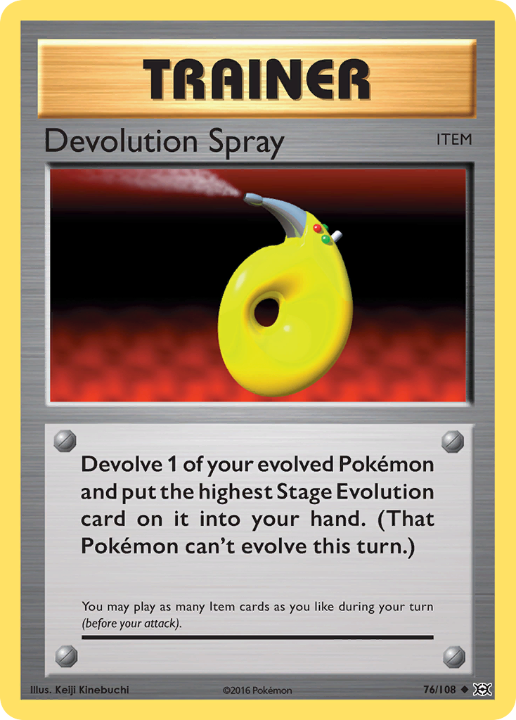 Devolution Spray (76/108) [XY: Evolutions] | Mindsight Gaming