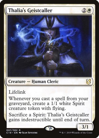 Thalia's Geistcaller [Commander 2019] | Mindsight Gaming