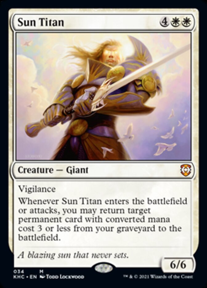 Sun Titan [Kaldheim Commander] | Mindsight Gaming