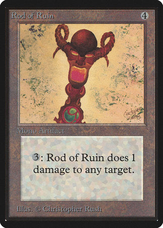 Rod of Ruin [Limited Edition Beta] | Mindsight Gaming