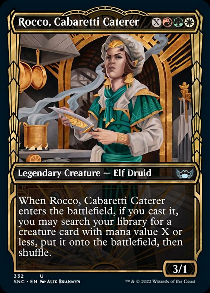 Rocco, Cabaretti Caterer (Showcase Golden Age) [Streets of New Capenna] | Mindsight Gaming