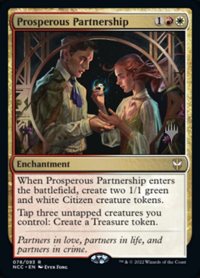 Prosperous Partnership (Promo Pack) [Streets of New Capenna Commander Promos] | Mindsight Gaming