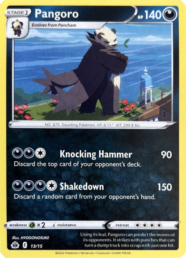 Pangoro (13/15) [McDonald's Promos: Match Battle] | Mindsight Gaming