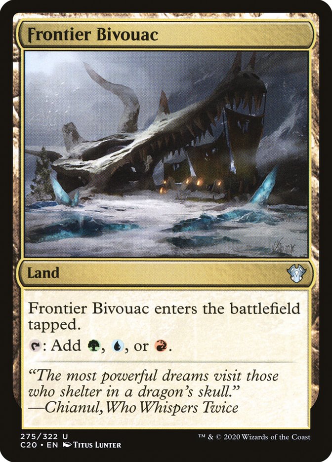 Frontier Bivouac [Commander 2020] | Mindsight Gaming