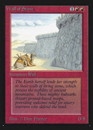 Wall of Stone (CE) [Collectors’ Edition] | Mindsight Gaming