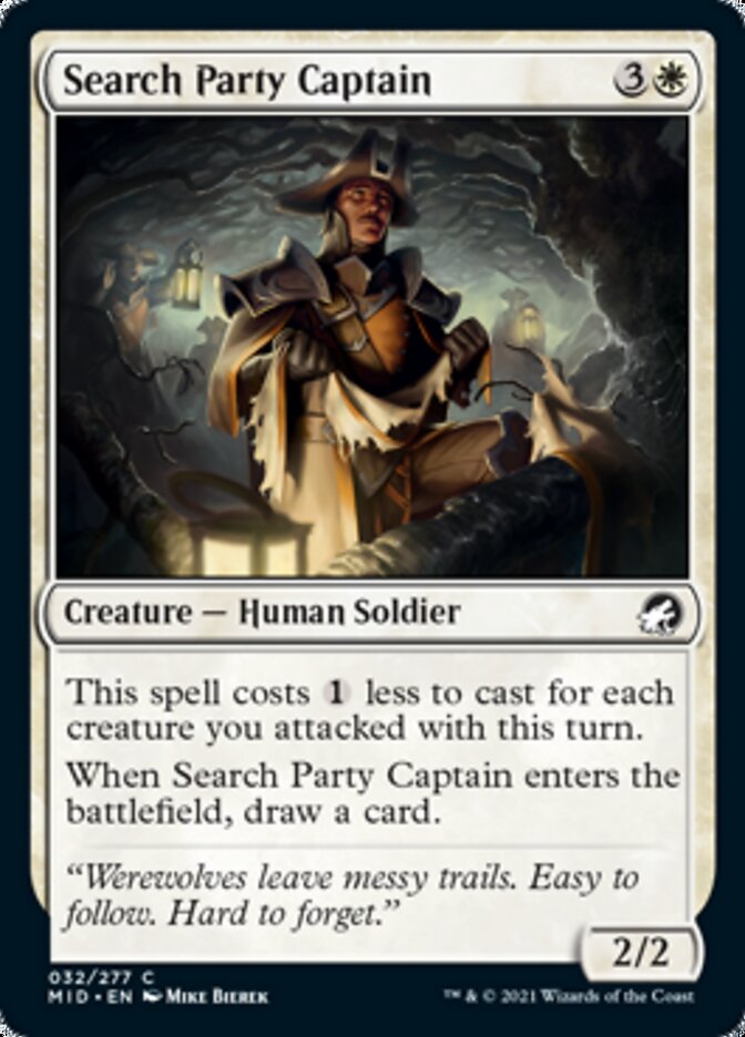 Search Party Captain [Innistrad: Midnight Hunt] | Mindsight Gaming