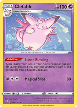 Clefable (064/185) [Sword & Shield: Vivid Voltage] | Mindsight Gaming