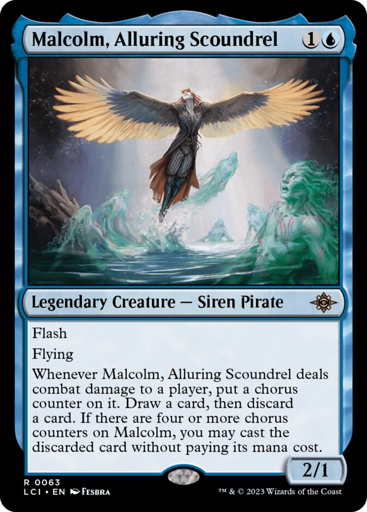 Malcolm, Alluring Scoundrel [The Lost Caverns of Ixalan] | Mindsight Gaming