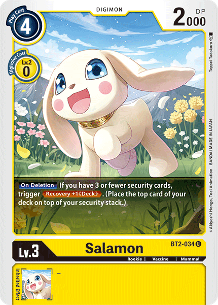 Salamon [BT2-034] [Release Special Booster Ver.1.5] | Mindsight Gaming