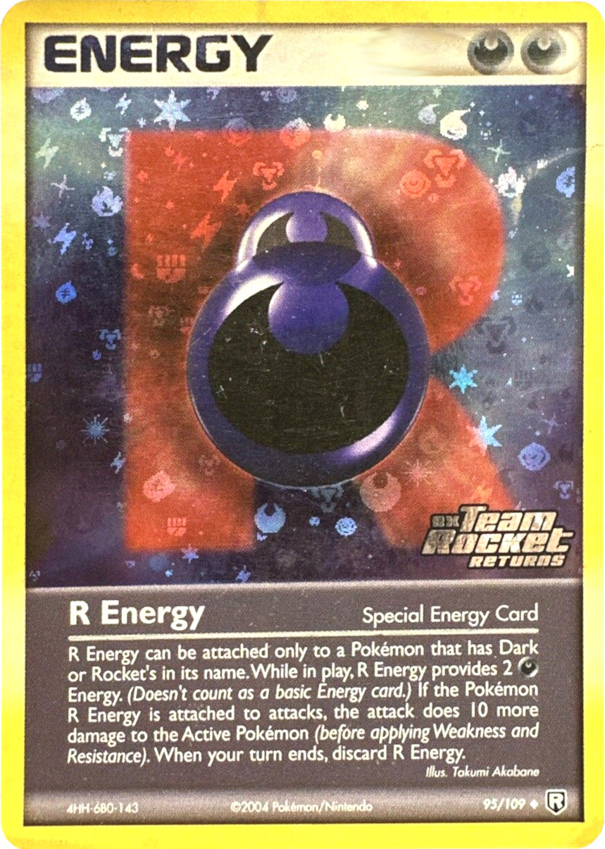 R Energy (95/109) (Stamped) [EX: Team Rocket Returns] | Mindsight Gaming