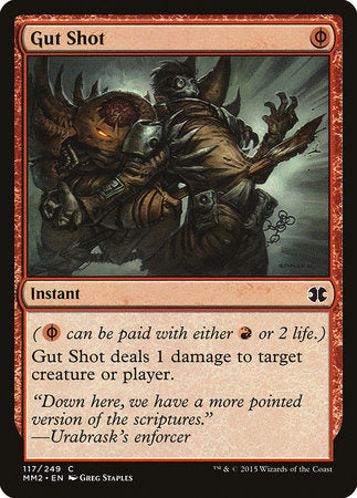 Gut Shot [Modern Masters 2015] | Mindsight Gaming