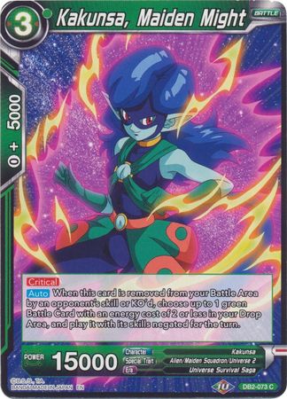 Kakunsa, Maiden Might (Reprint) (DB2-073) [Battle Evolution Booster] | Mindsight Gaming