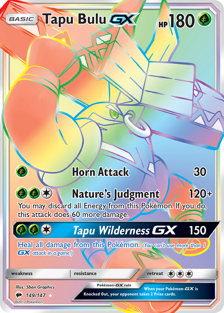 Tapu Bulu GX (149/147) [Sun & Moon: Burning Shadows] | Mindsight Gaming