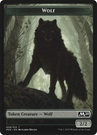 Zombie // Wolf Double-Sided Token [Game Night 2019 Tokens] | Mindsight Gaming