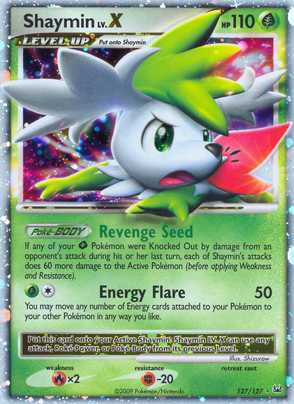 Shaymin LV.X (127/127) [Platinum: Base Set] | Mindsight Gaming