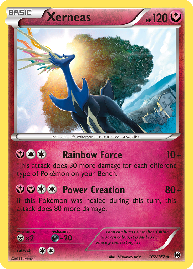 Xerneas (107/162) [XY: BREAKthrough] | Mindsight Gaming