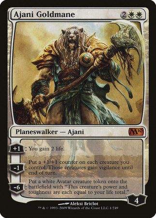 Ajani Goldmane [Magic 2010] | Mindsight Gaming