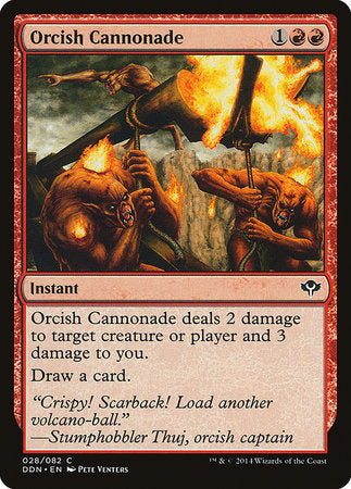 Orcish Cannonade [Duel Decks: Speed vs. Cunning] | Mindsight Gaming