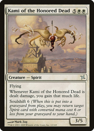 Kami of the Honored Dead [Betrayers of Kamigawa] | Mindsight Gaming