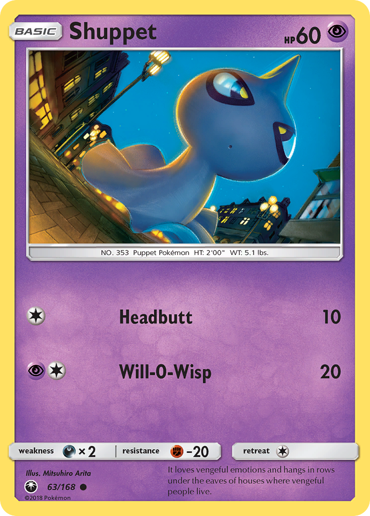 Shuppet (63/168) [Sun & Moon: Celestial Storm] | Mindsight Gaming