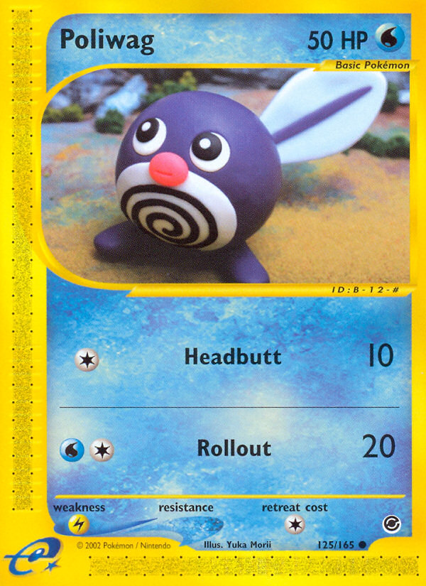 Poliwag (125/165) [Expedition: Base Set] | Mindsight Gaming