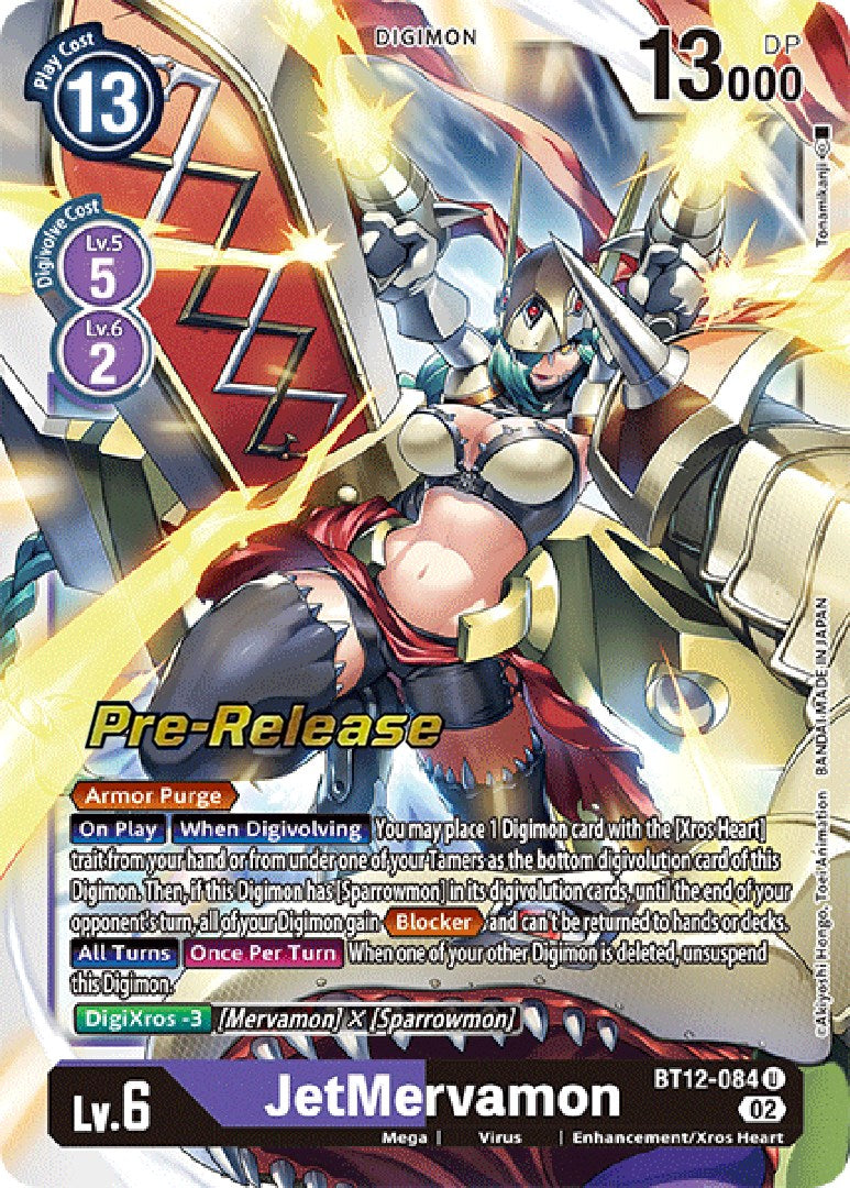 JetMervamon [BT12-084] [Across Time Pre-Release Cards] | Mindsight Gaming