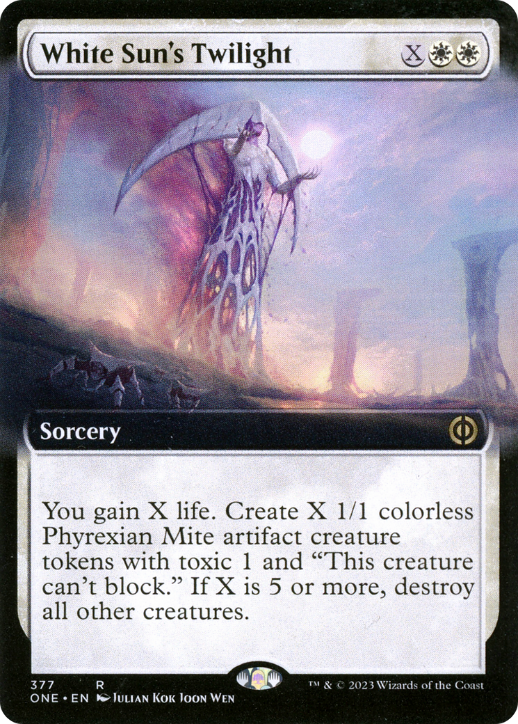 White Sun's Twilight (Extended Art) [Phyrexia: All Will Be One] | Mindsight Gaming