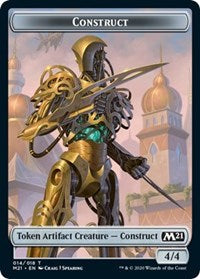 Construct // Goblin Wizard Double-sided Token [Core Set 2021 Tokens] | Mindsight Gaming