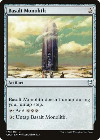 Basalt Monolith [Commander Anthology Volume II] | Mindsight Gaming