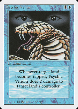 Psychic Venom [Revised Edition] | Mindsight Gaming