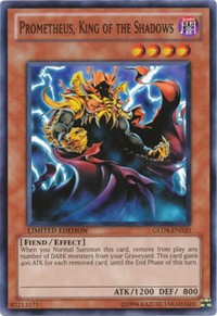 Prometheus, King of the Shadows [GLD4-EN020] Common | Mindsight Gaming