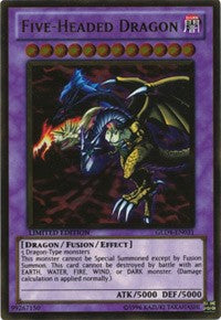 Five-Headed Dragon [GLD4-EN031] Gold Rare | Mindsight Gaming