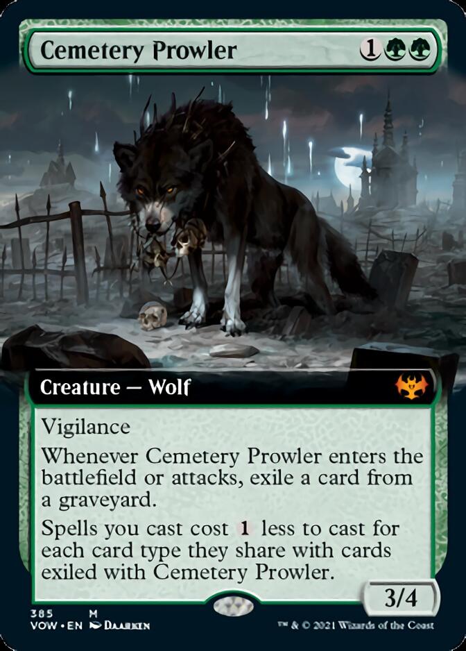 Cemetery Prowler (Extended) [Innistrad: Crimson Vow] | Mindsight Gaming