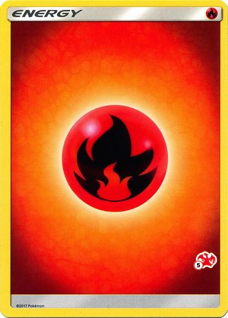 Fire Energy (Charizard Stamp #5) [Battle Academy 2020] | Mindsight Gaming