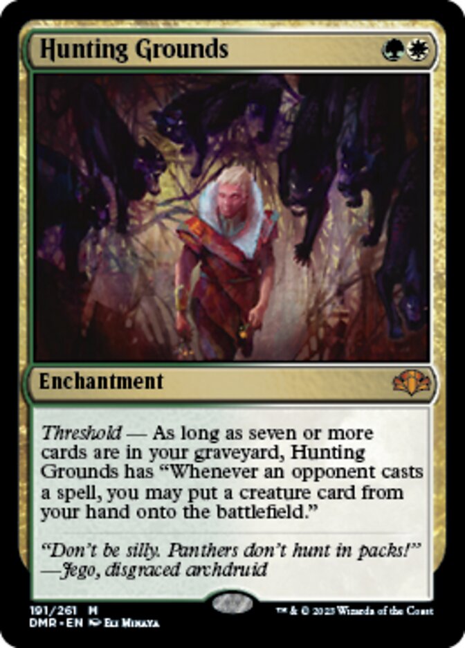 Hunting Grounds [Dominaria Remastered] | Mindsight Gaming