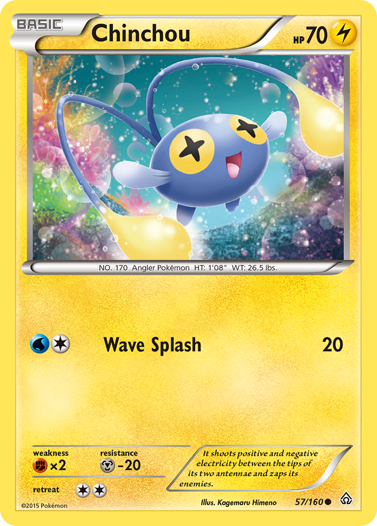 Chinchou (57/160) [XY: Primal Clash] | Mindsight Gaming