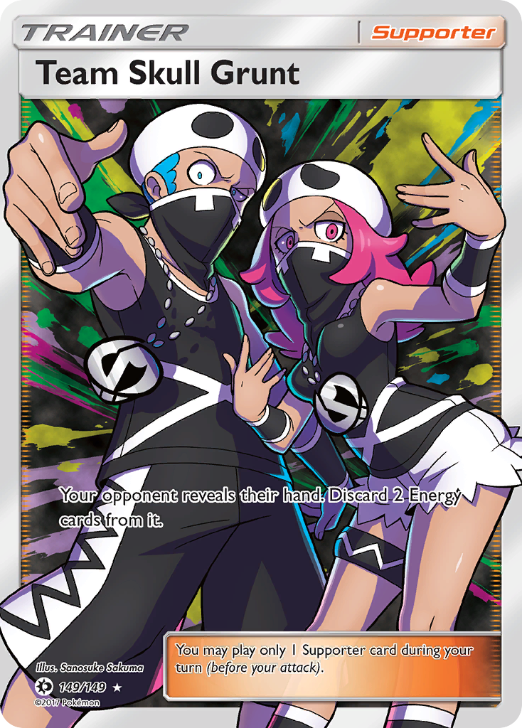 Team Skull Grunt (149/149) [Sun & Moon: Base Set] | Mindsight Gaming