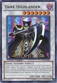 Dark Highlander [YF01-EN001] Ultra Rare | Mindsight Gaming