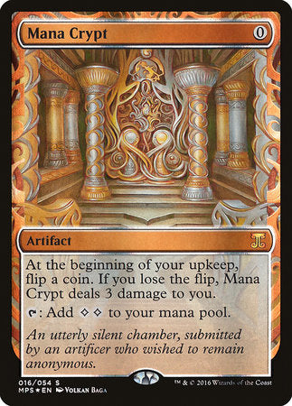 Mana Crypt [Kaladesh Inventions] | Mindsight Gaming