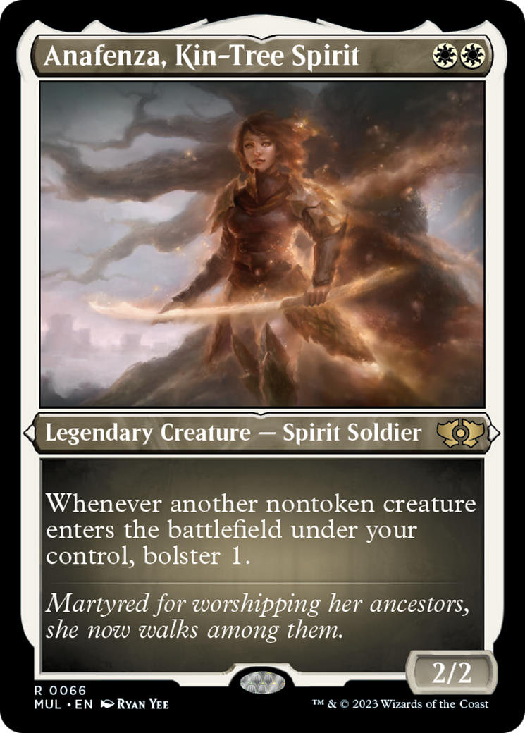 Anafenza, Kin-Tree Spirit (Foil Etched) [Multiverse Legends] | Mindsight Gaming