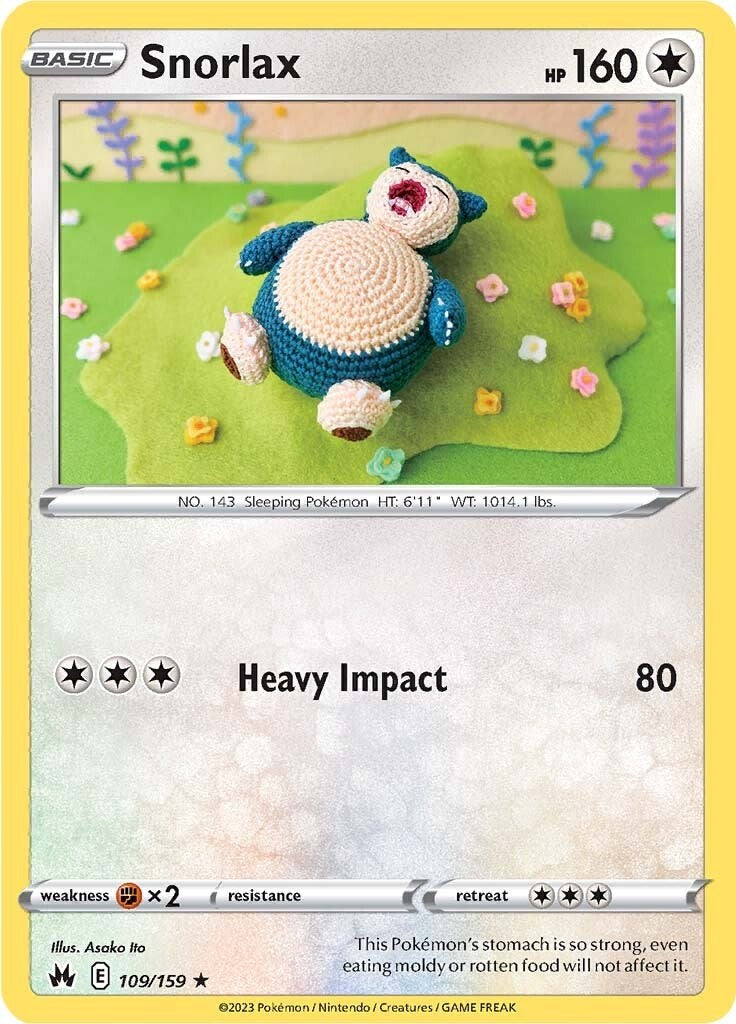 Snorlax (109/159) [Sword & Shield: Crown Zenith] | Mindsight Gaming