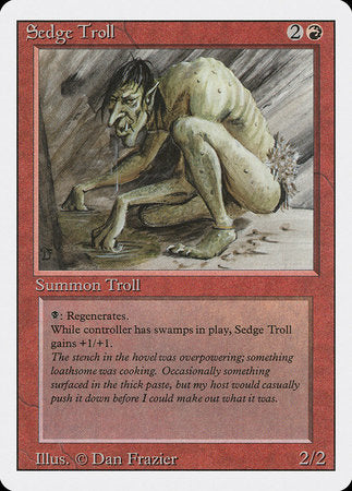 Sedge Troll [Revised Edition] | Mindsight Gaming