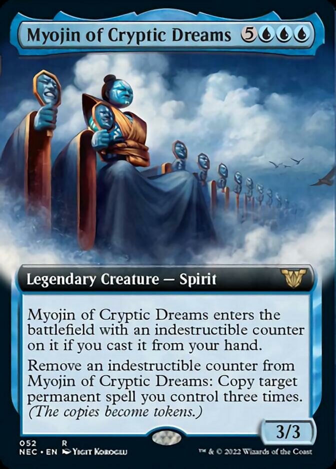 Myojin of Cryptic Dreams (Extended) [Kamigawa: Neon Dynasty Commander] | Mindsight Gaming