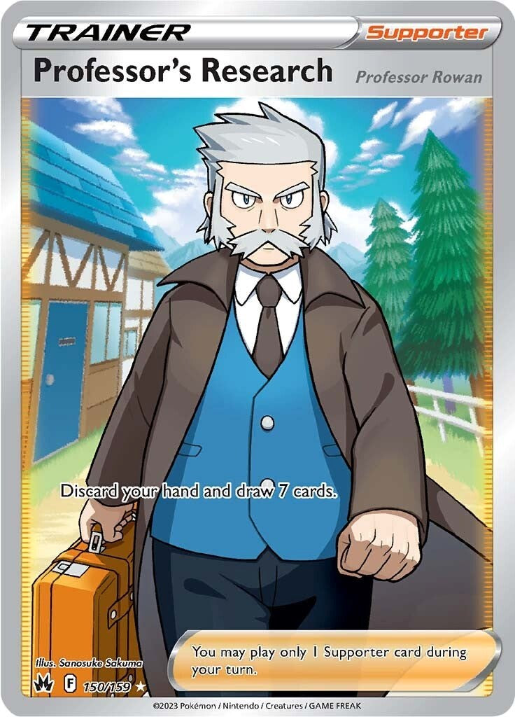 Professor's Research (150/159) (Full Art) [Sword & Shield: Crown Zenith] | Mindsight Gaming