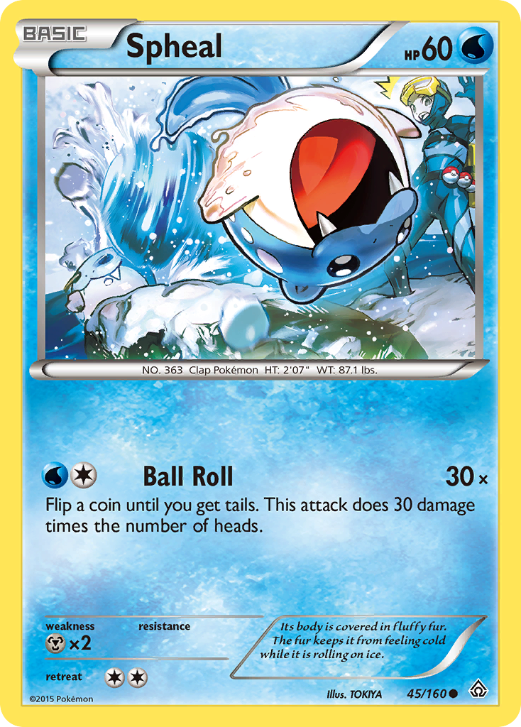 Spheal (45/160) [XY: Primal Clash] | Mindsight Gaming